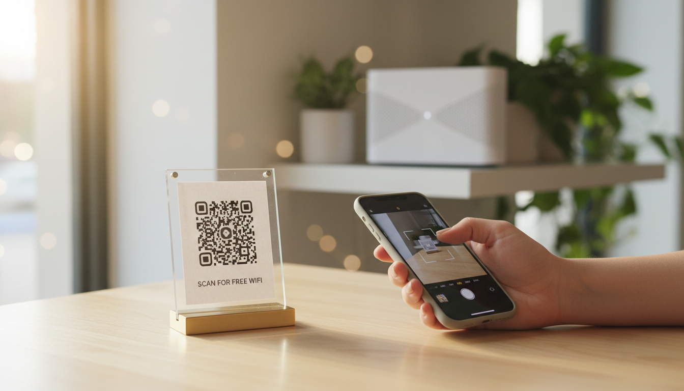 Crea un Código QR para WiFi y Comparte Tu Contraseña Fácilmente