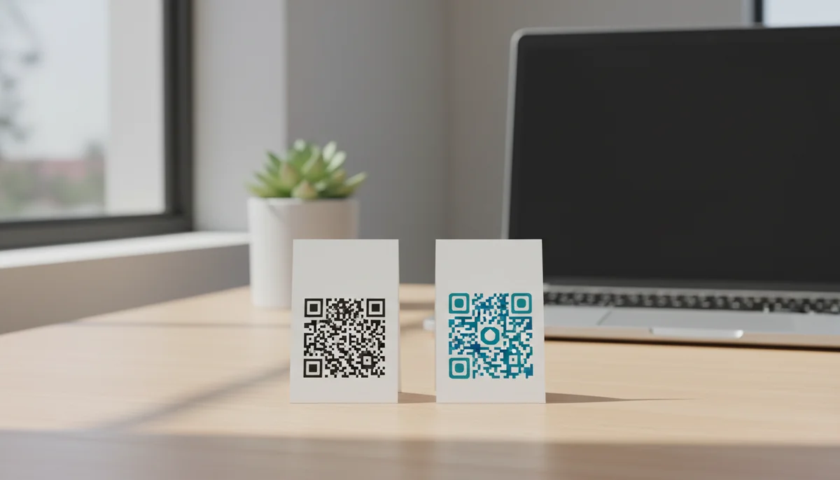 A person scanning a QR code, visually representing how QR code A/B testing optimizes user engagement and conversion.