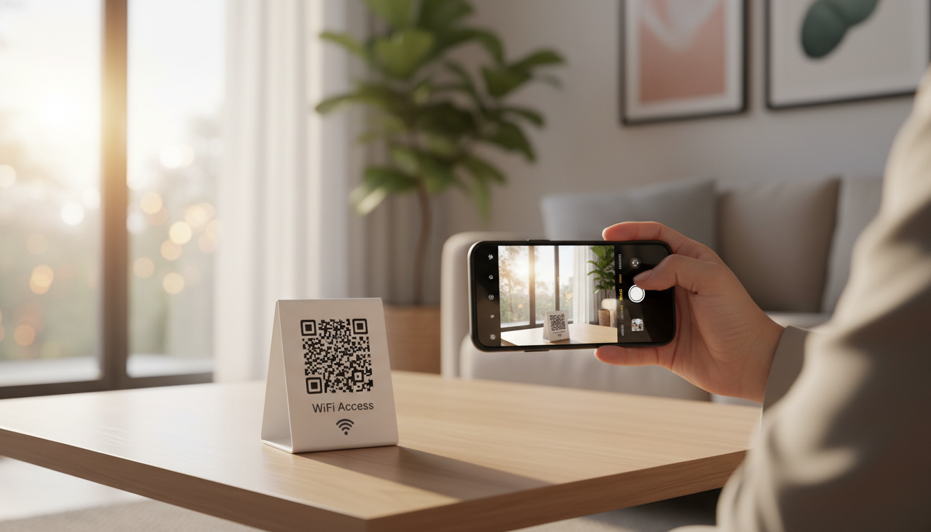 Créer un QR Code WiFi: Partagez votre mot de passe sans effort